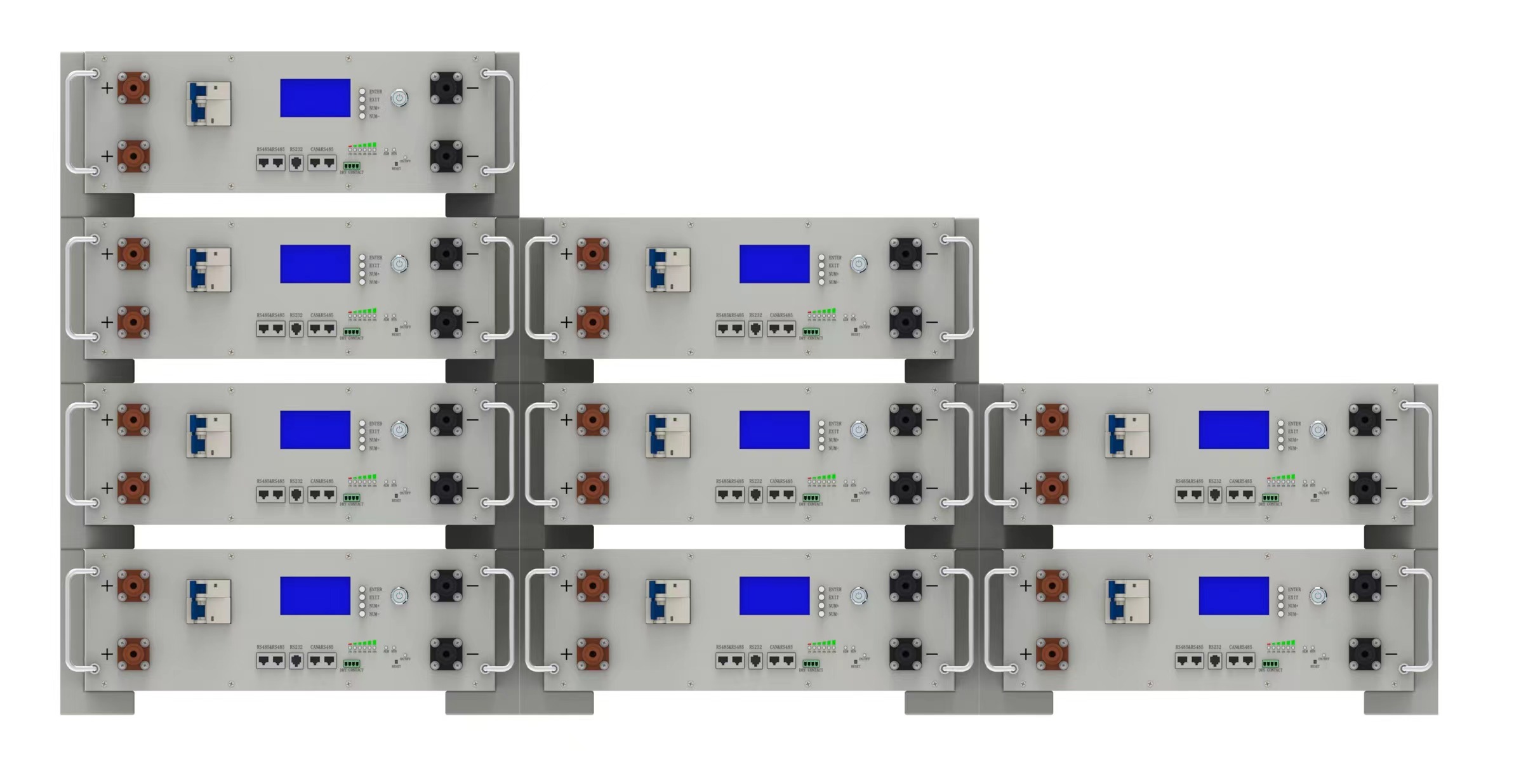 Low-voltage Stackable Battery U-box